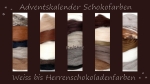 500g Kammzug Adventskalender * Schoko * Verpackt